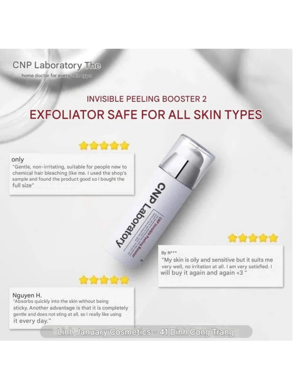 [CNP Laboratory] Invisible Peeling Booster - 100ml